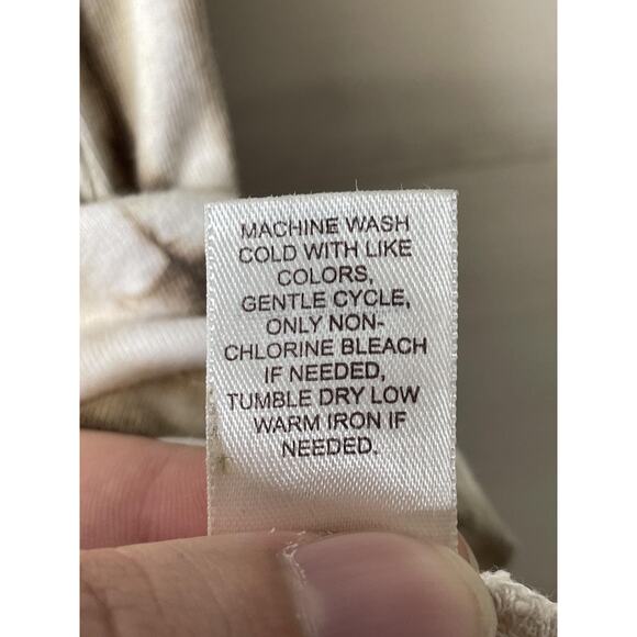 Pure Jill Shirt Womens Medium Tie Dye Long Sleeve Peru Pullover Top - Picture 8 of 10